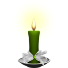 Green Candle Clipart