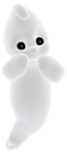 3D Cute Ghost PNG Clipart