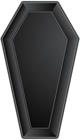 Black Coffin PNG Clip Art Image