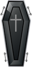 Black Coffin Transparent PNG Image