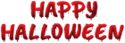 Bloody Happy Halloween PNG Clipart