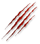 Bloody Scratches Transparent Picture