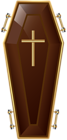 Brown Coffin Transparent PNG Image