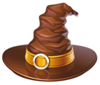Brown Witch Hat PNG Clipart