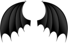 Demon Wings PNG Clip Art Image