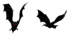 Halloween Bats PNG Picture