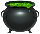 Halloween Black Cauldron PNG Clipart Image