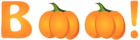 Halloween Boo PNG Clip Art Image