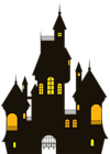 Halloween Castle PNG Clip Art Image