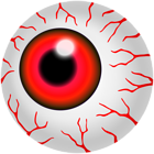 Halloween Eyeball Red PNG Clipart