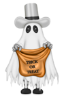 Halloween Ghost with Trick or Treat Bag
