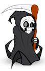 Halloween Grim Reaper PNG Clipart