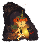 Halloween Little Witch PNG Picture
