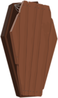Halloween Old Wooden Coffin Clip Art Image