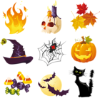 Halloween Pictures Collection Clipart