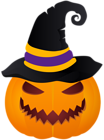 The page with this image: Halloween Pumpkin with Witch Hat PNG Clipart,is on this link