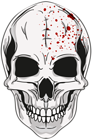 Halloween Skull PNG Clip Art Image