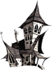 Halloween White House PNG Clipart