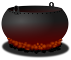Halloween Witch Cauldron Clipart