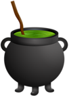 Halloween Witch Cauldron PNG Clip Art