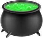 Halloween Witch Cauldron PNG Clip Art Image