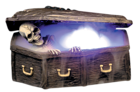 Halloween Zombie Coffin PNG Picture