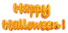 Happy Halloween Fire PNG Clipart