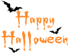 Happy Halloween PNG Clipar Image