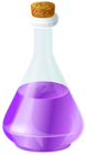 Purple Poison Potion PNG Transparent Clipart