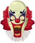 Scary Clown PNG Clipart Image