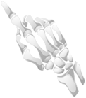 Skeleton Hand PNG Clip Art Image