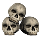 Transparent Skulls PNG Clipart