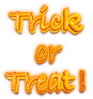 Trick or Treat Fire Transparent PNG Clipart