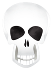 White Skull Transparent Clipart
