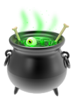 Witch Black Cauldron PNG Clipart Image