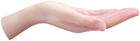 Cupped Female Hand PNG Clipart