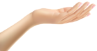 Female Hand Transparent Clip Art Image
