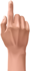 Hand Touching Finger PNG Clipart