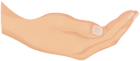 Male Cupped Hand Transparent Clipart