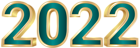 2022 Green PNG Transparent Clipart