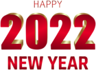2022 Happy New Year PNG Clipart