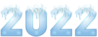 2022 Ice Style PNG Clip Art Image