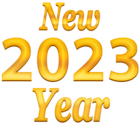 2023 New Year PNG Clipart
