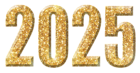2025 Gold Large PNG Image