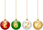 The page with this image: 2027 Christmas Balls PNG Clipart,is on this link