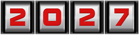 2027 Deco PNG Transparent Image