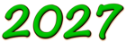 2027 Green Clipart Image