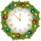 The page with this image: 2027 New Year Clock Clip Art Image,is on this link