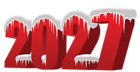 2027 Snowy Red PNG Transparent Clipart