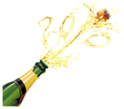 New Year Champagne PNG Clipart